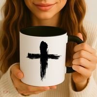 Ash Wednesday Christian Lent Cross Blessing Holy Week Gift Coffee Mug thumb 3