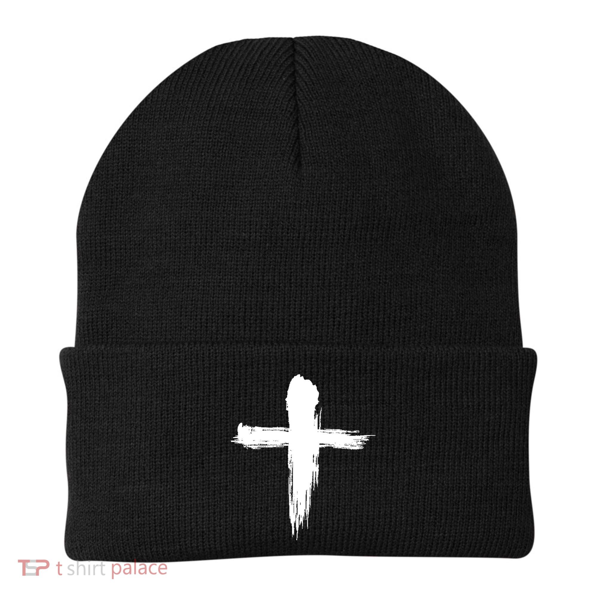 Ash Wednesday Christian Lent Cross Blessing Holy Week Gift Beanie