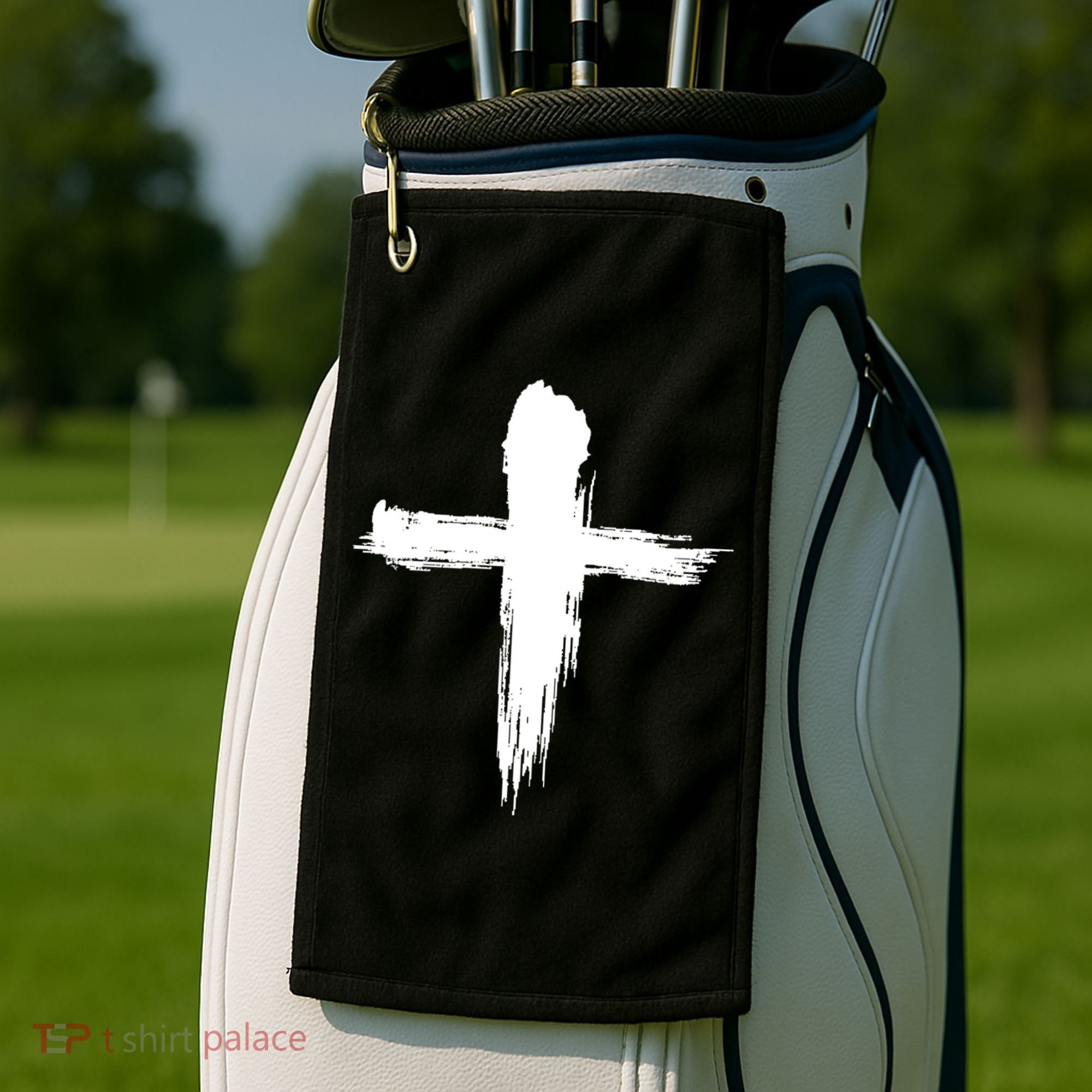 Ash Wednesday Christian Lent Cross Blessing Holy Week Gift Golf Towel