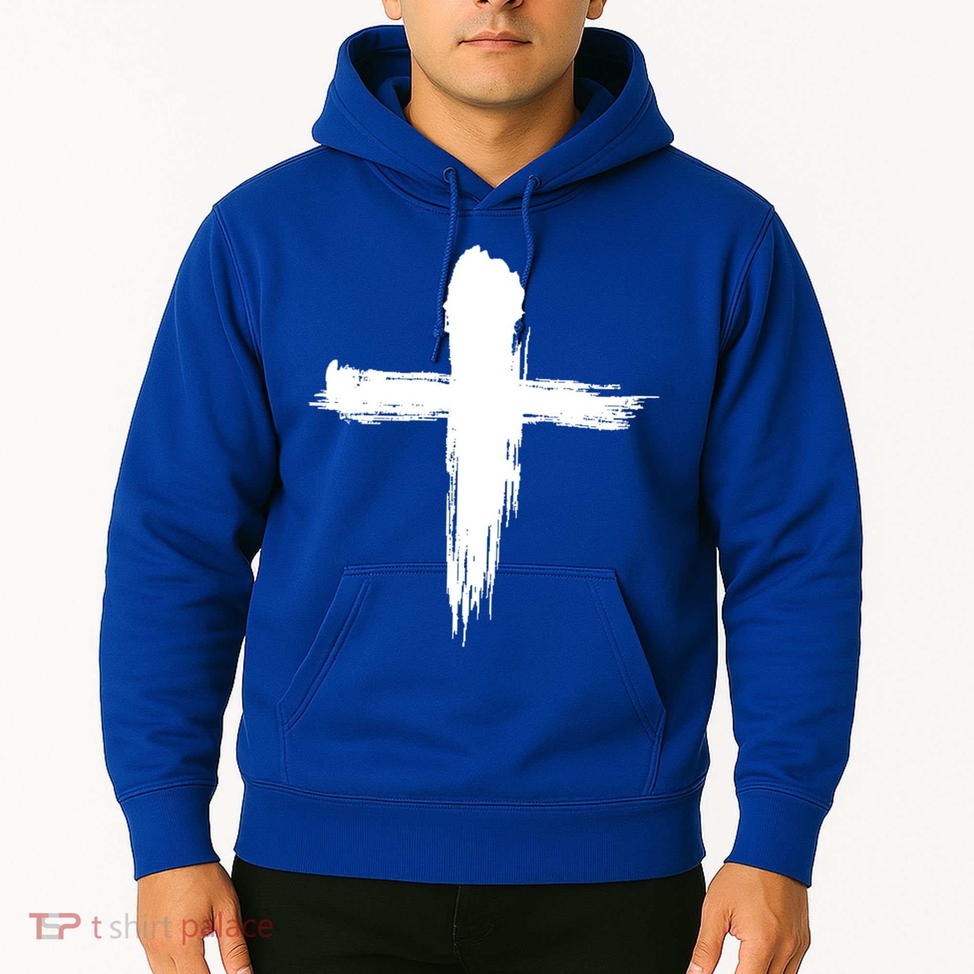 Ash Wednesday Christian Lent Cross Blessing Holy Week Gift Hoodie