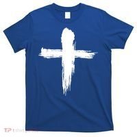 Ash Wednesday Christian Lent Cross Blessing Holy Week Gift T-Shirt thumb 0