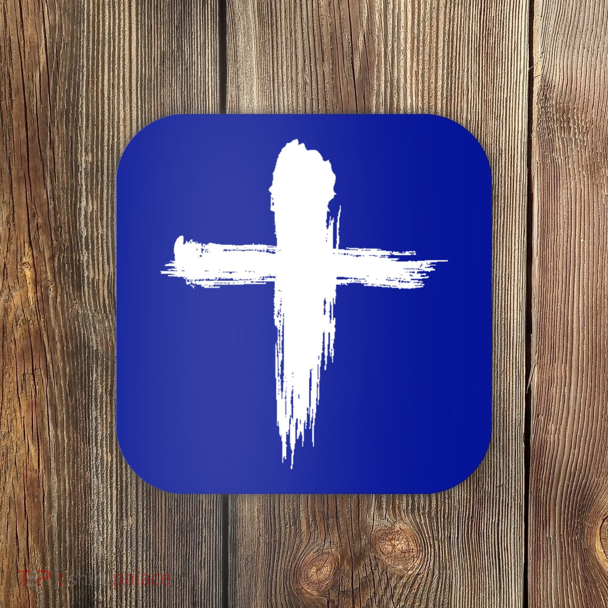 Ash Wednesday Christian Lent Cross Blessing Holy Week Gift Coaster