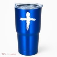 Ash Wednesday Christian Lent Cross Blessing Holy Week Gift Tumbler thumb 0