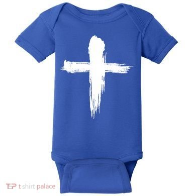 Ash Wednesday Christian Lent Cross Blessing Holy Week Gift Baby Bodysuit