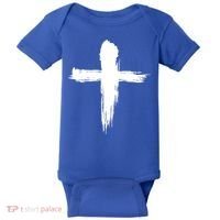 Ash Wednesday Christian Lent Cross Blessing Holy Week Gift Baby Bodysuit thumb 0