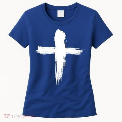 Ash Wednesday Christian Lent Cross Blessing Holy Week Gift Women's T-Shirt