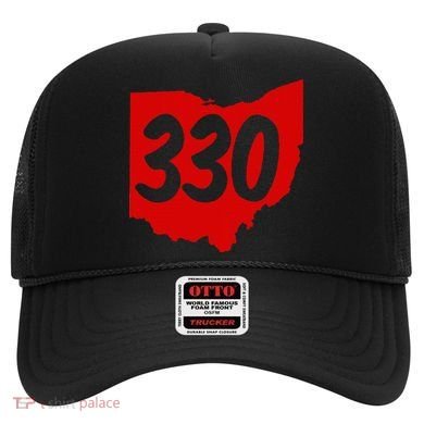 Akron Warren Canton Youngstown Ohio 330 Area Code Hat