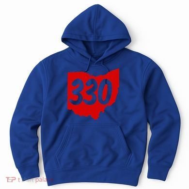 Akron Warren Canton Youngstown Ohio 330 Area Code Hoodie