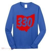 Akron Warren Canton Youngstown Ohio 330 Area Code Long Sleeve Shirt thumb 0