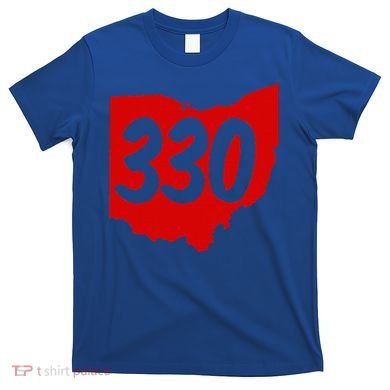 Akron Warren Canton Youngstown Ohio 330 Area Code T-Shirt