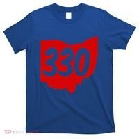 Akron Warren Canton Youngstown Ohio 330 Area Code T-Shirt thumb 0