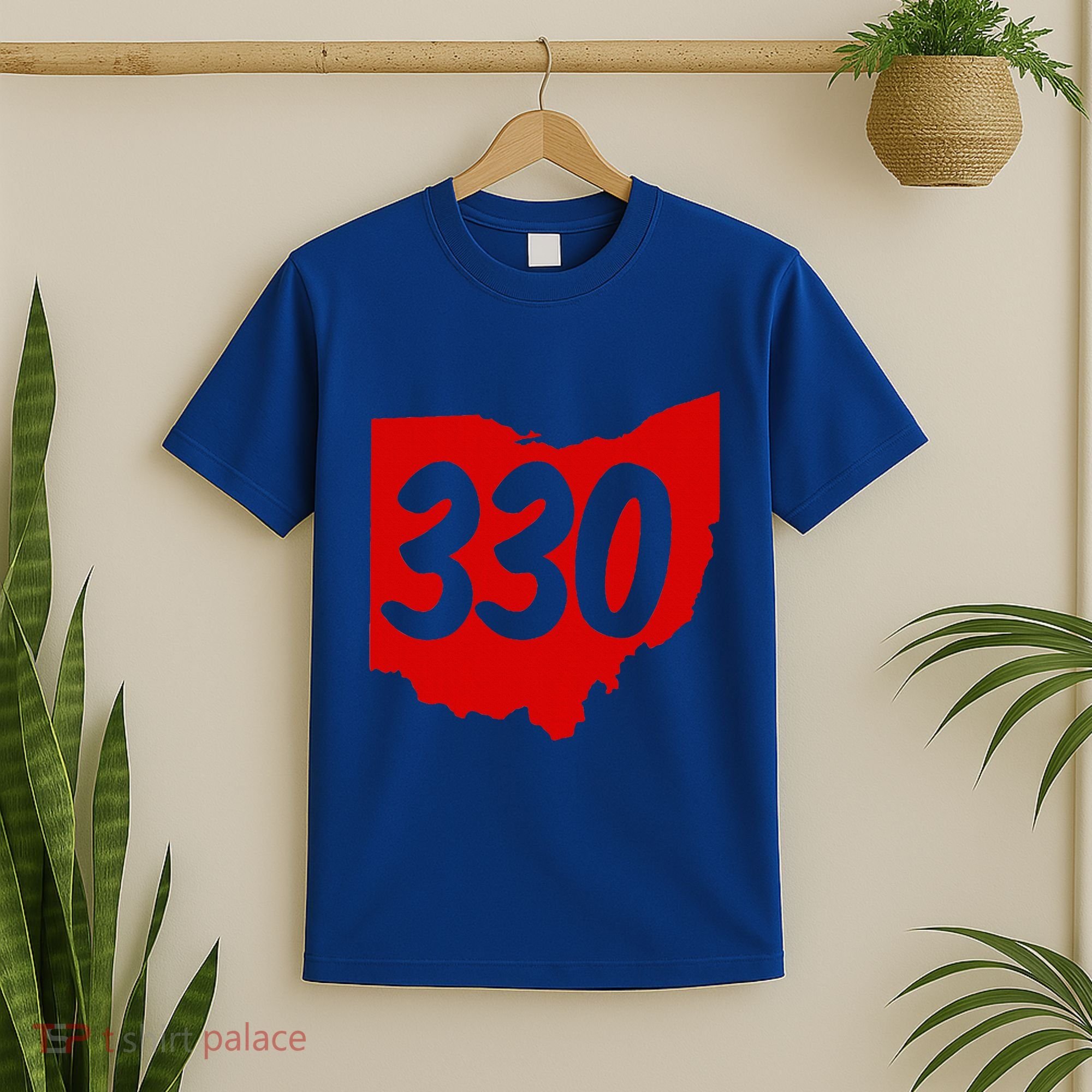 Akron Warren Canton Youngstown Ohio 330 Area Code T-Shirt