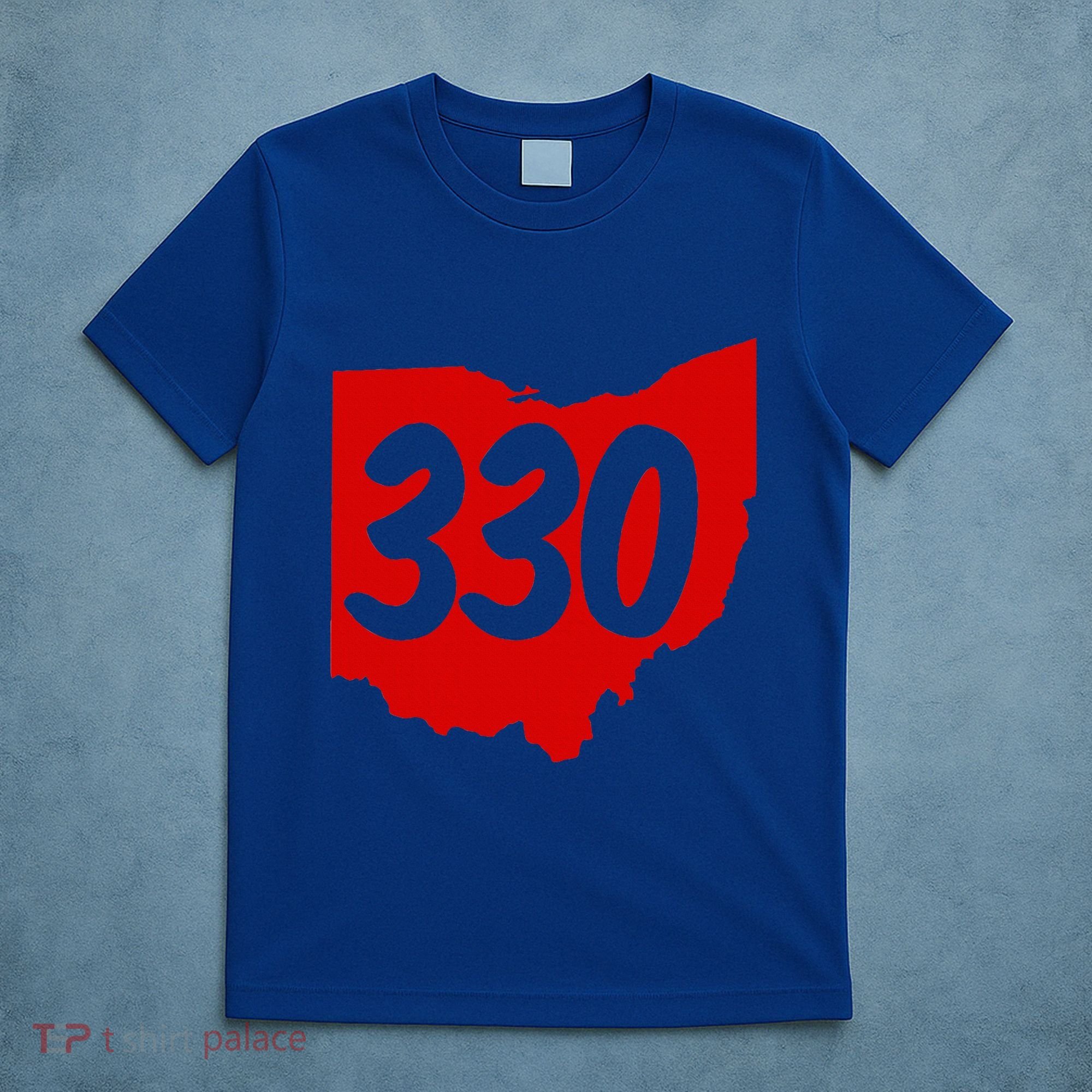 Akron Warren Canton Youngstown Ohio 330 Area Code T-Shirt