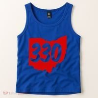 Akron Warren Canton Youngstown Ohio 330 Area Code Tank Top thumb 2
