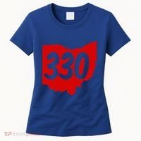 Akron Warren Canton Youngstown Ohio 330 Area Code Women's T-Shirt thumb 0