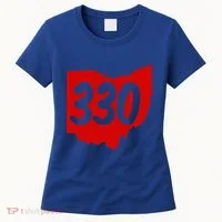 Akron Warren Canton Youngstown Ohio 330 Area Code Women's T-Shirt thumb 0