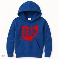 Akron Warren Canton Youngstown Ohio 330 Area Code Kids Hoodie thumb 0