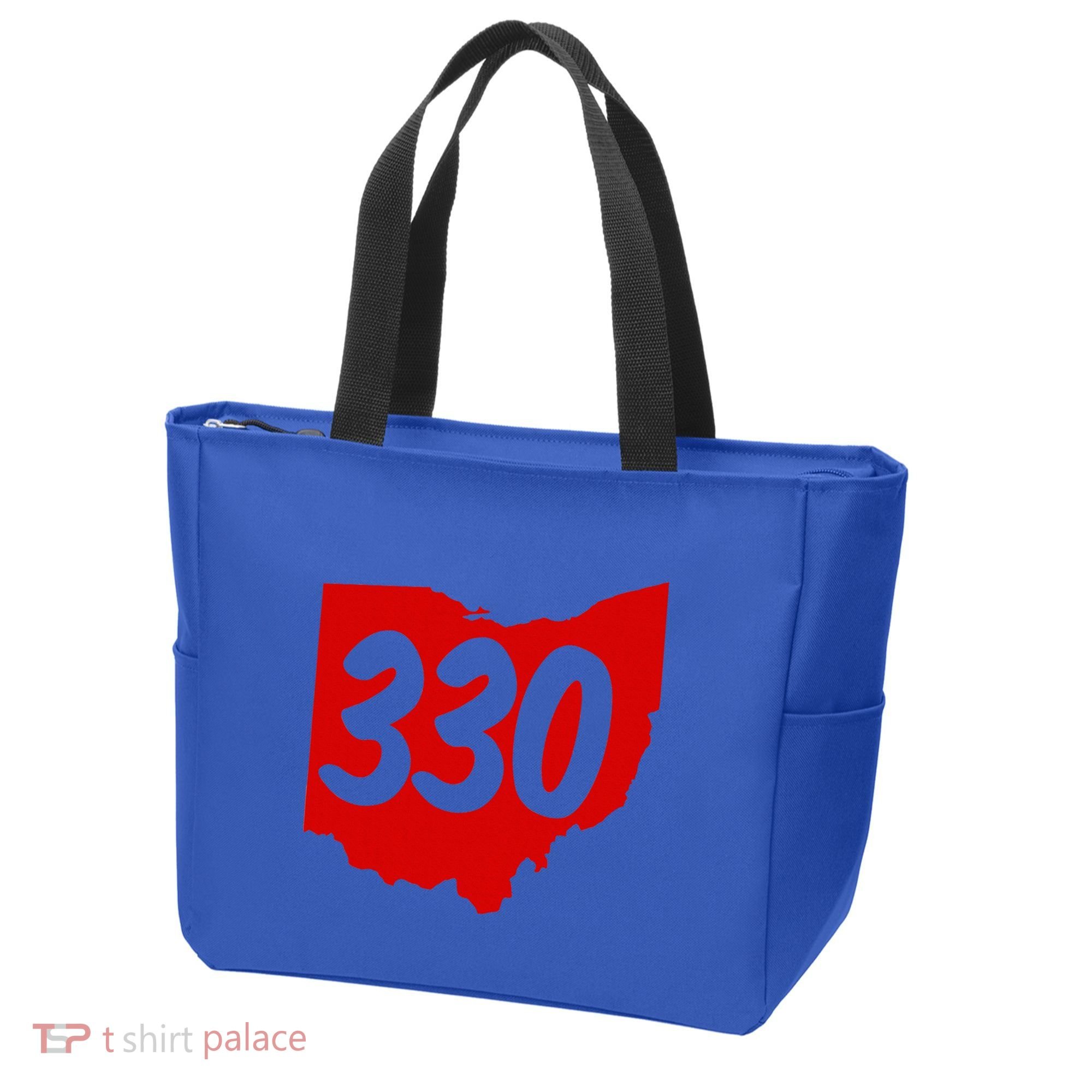 Akron Warren Canton Youngstown Ohio 330 Area Code Tote Bag
