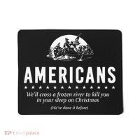 Americans WeLl Cross A Frozen River Mousepad thumb 0