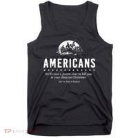 Americans WeLl Cross A Frozen River Tank Top thumb 0