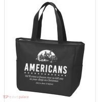 Americans WeLl Cross A Frozen River Tote Bag thumb 3