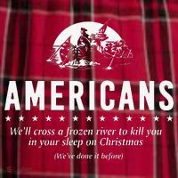 Americans WeLl Cross A Frozen River Men's Flannel Plaid Pajama Pants thumb 2