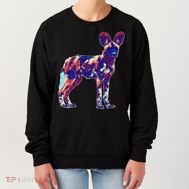 African Wild Dog Women's Sweatshirt