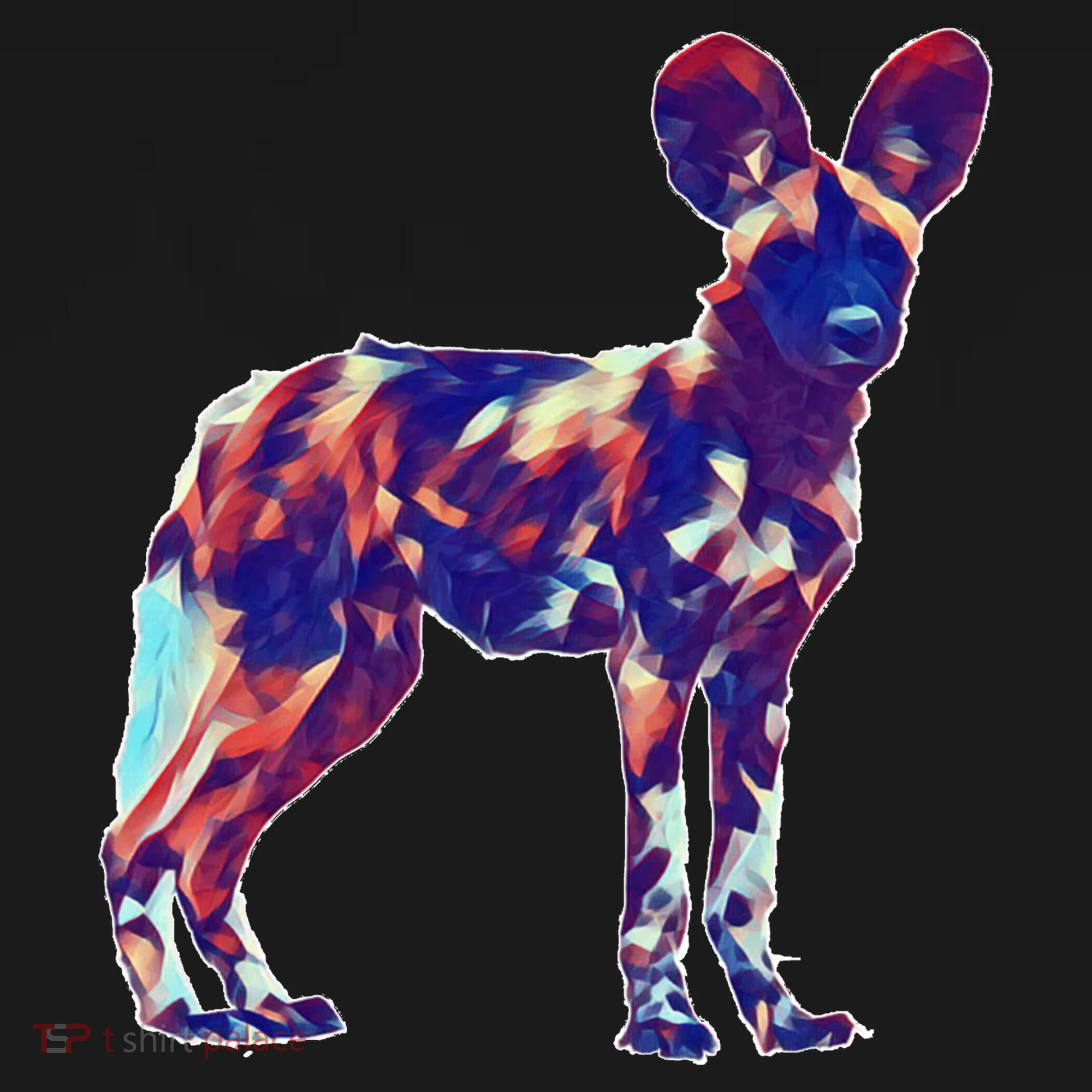 African Wild Dog Doggie Tank
