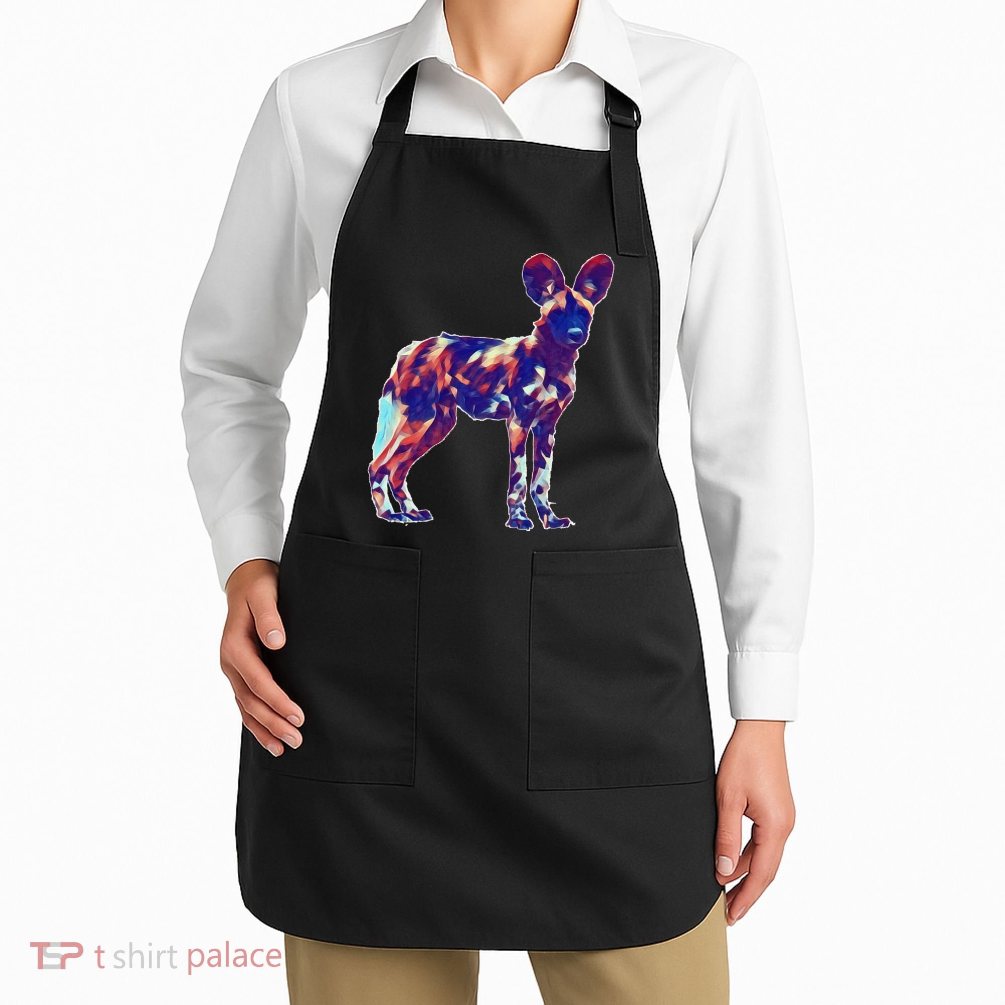 African Wild Dog Apron