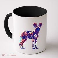 African Wild Dog Coffee Mug thumb 0