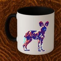 African Wild Dog Coffee Mug thumb 2