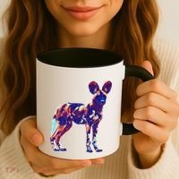 African Wild Dog Coffee Mug thumb 3
