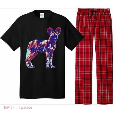 African Wild Dog Pajama Set