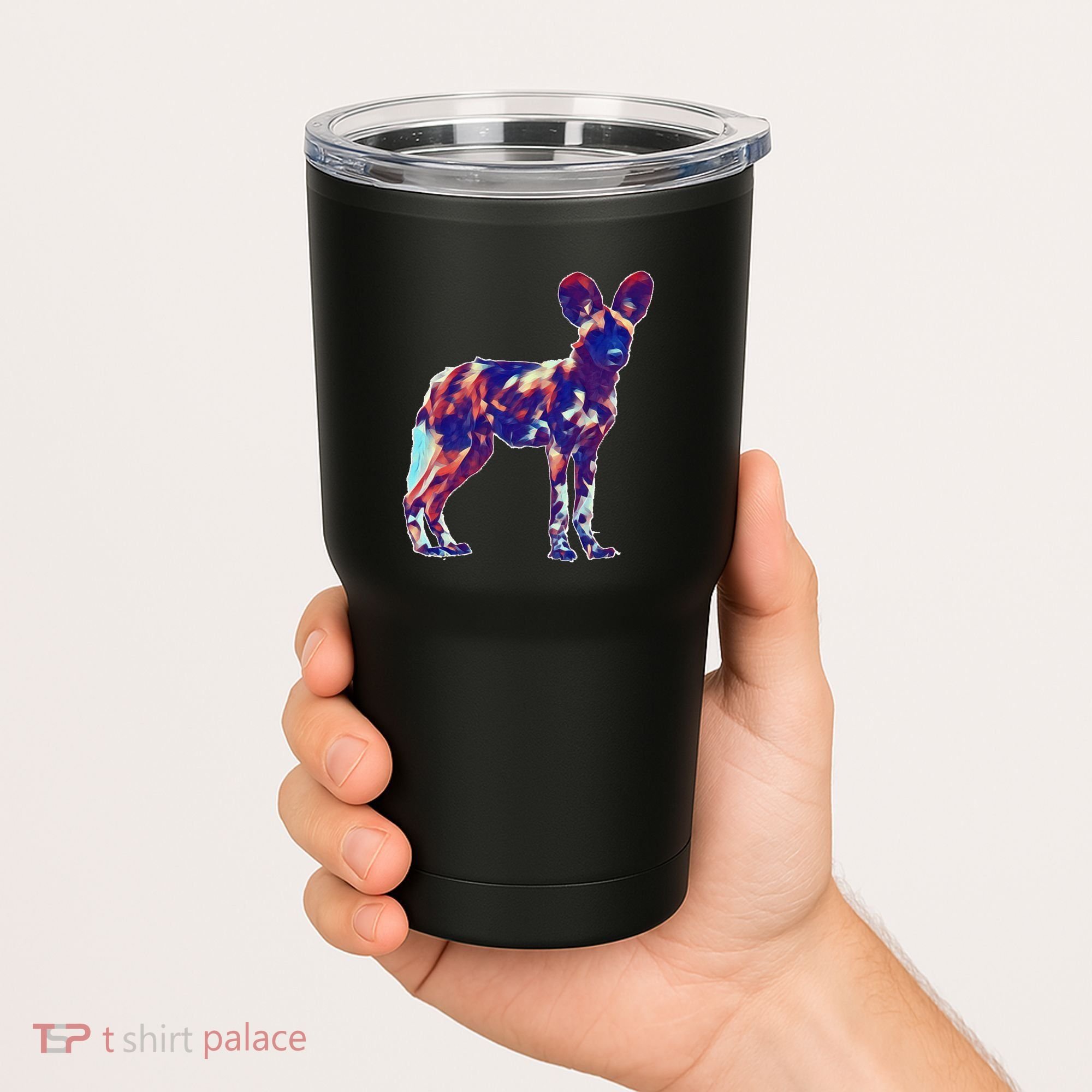 African Wild Dog Tumbler