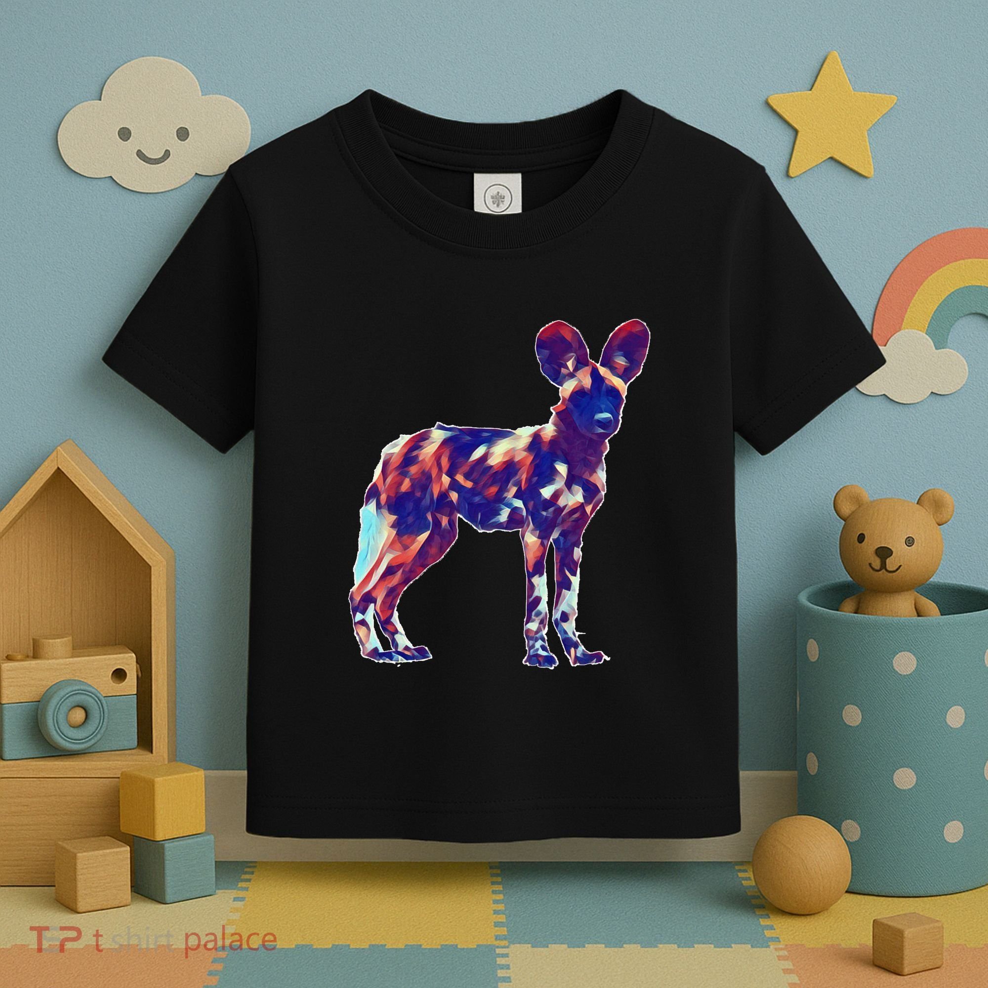 African Wild Dog Toddler T-Shirt