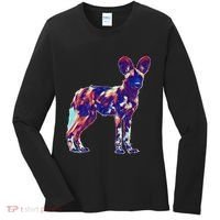African Wild Dog Women's Long Sleeve Shirt thumb 0