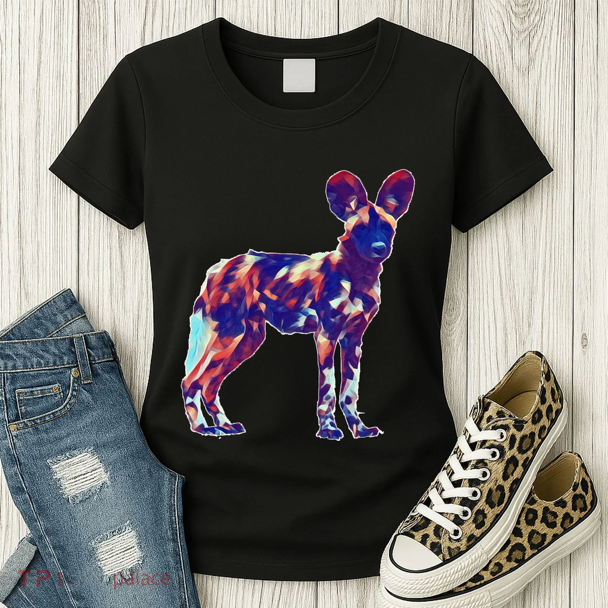 African Wild Dog Women's T-Shirt