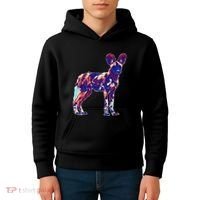 African Wild Dog Kids Hoodie thumb 4