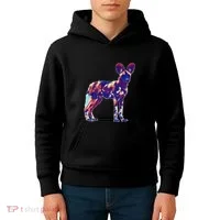 African Wild Dog Kids Hoodie thumb 4