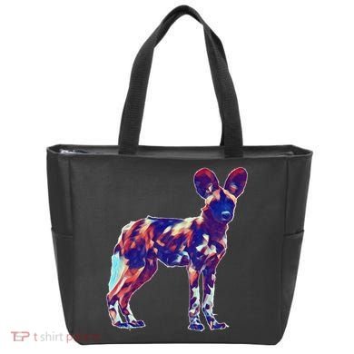 African Wild Dog Tote Bag