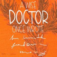A Wise Doctor Once Wrote Funny Medical Doctor Handwriting Kati Licensed 12" Camo Cuffed Beanie thumb 2