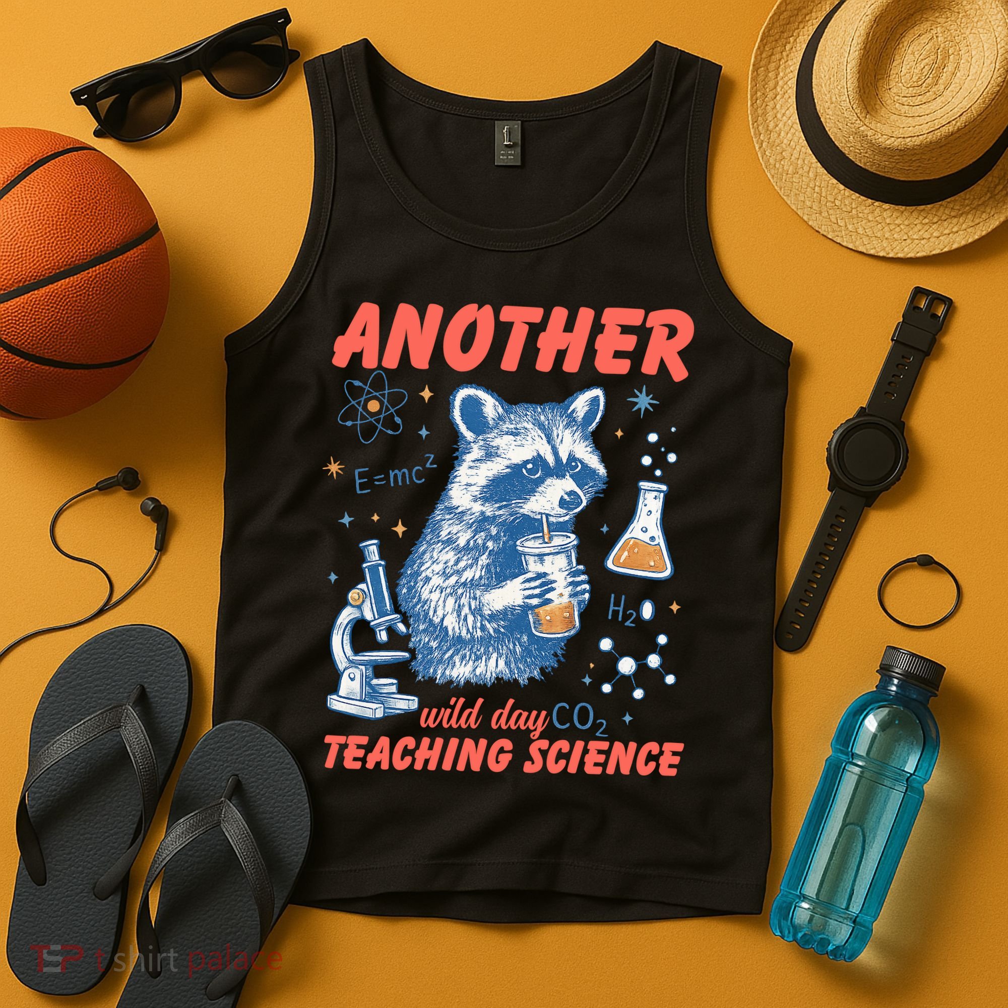 Another Wild Day Teaching Science Tank Top