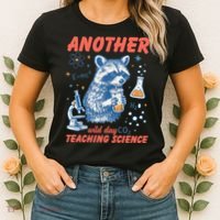 Another Wild Day Teaching Science Women's T-Shirt thumb 2