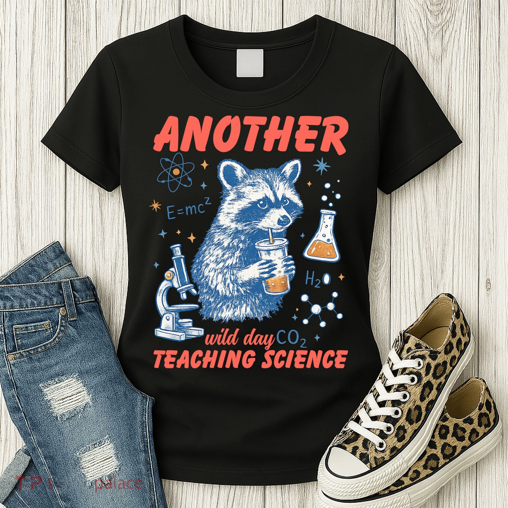 Another Wild Day Teaching Science Women's T-Shirt