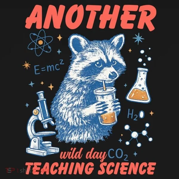Another Wild Day Teaching Science Kids Long Sleeve Shirt