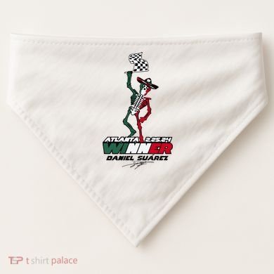 Atlanta Winner Daniel Suarez USA-Made Doggie Bandana