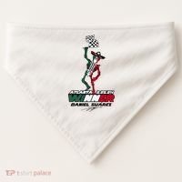 Atlanta Winner Daniel Suarez USA-Made Doggie Bandana thumb 0
