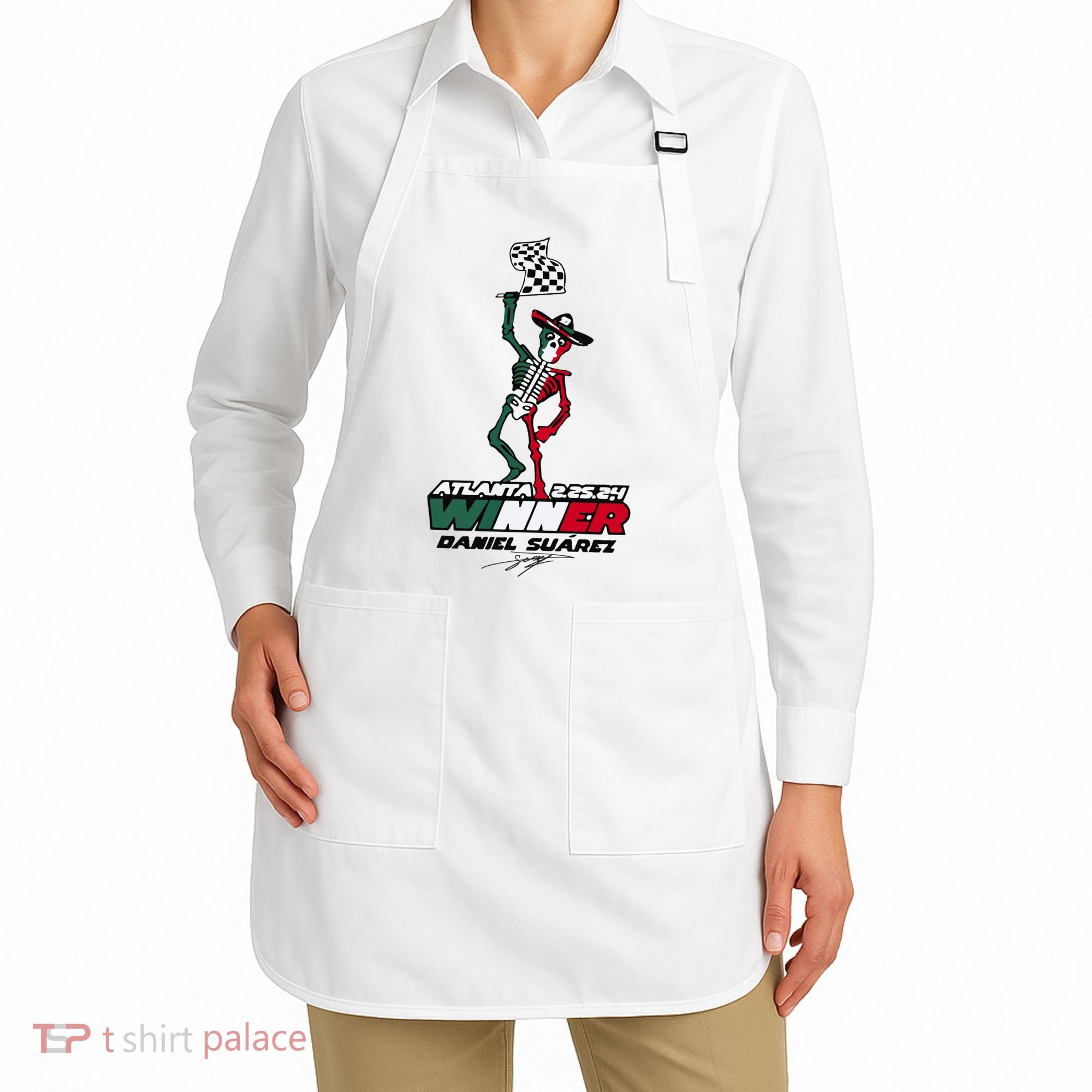 Atlanta Winner Daniel Suarez Apron