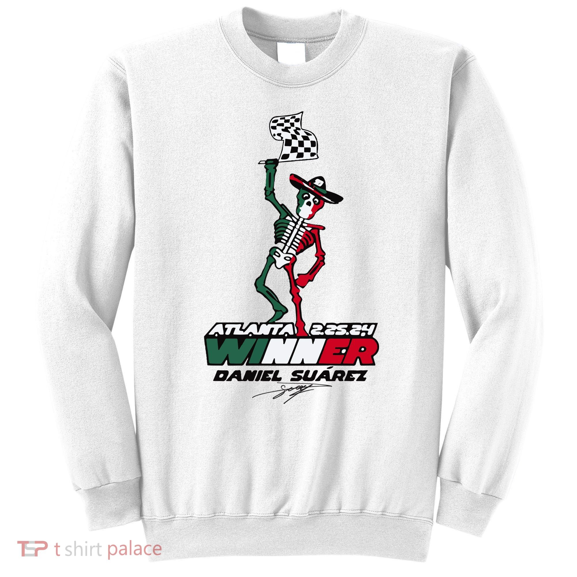 Atlanta Winner Daniel Suarez Sweatshirt