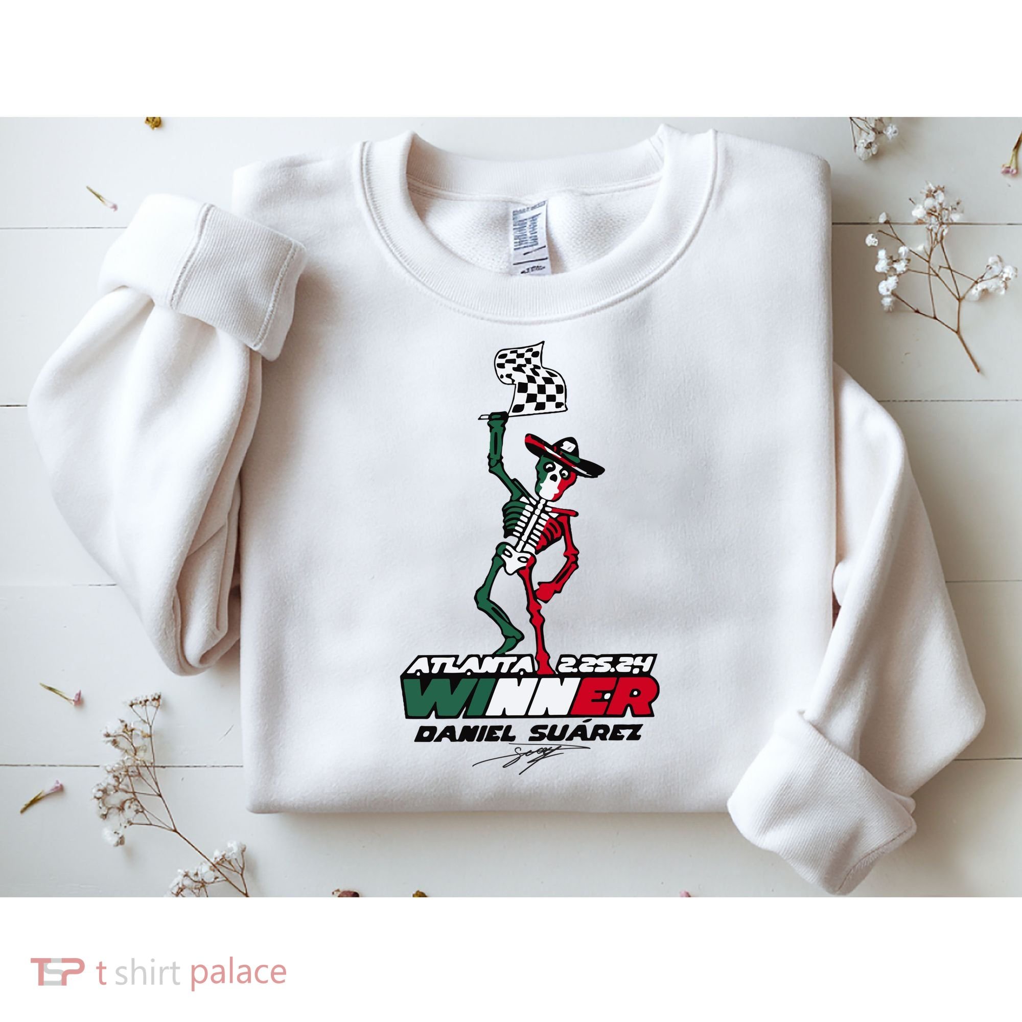 Atlanta Winner Daniel Suarez Sweatshirt